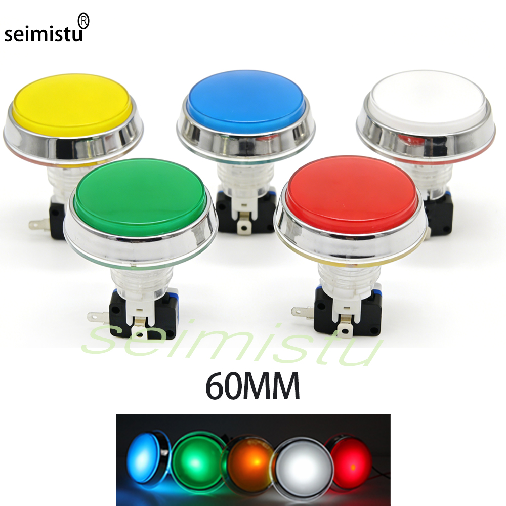 60mm Chrome 12V Flat Arcade LE - огляд і ціна Arcade Games And Vending