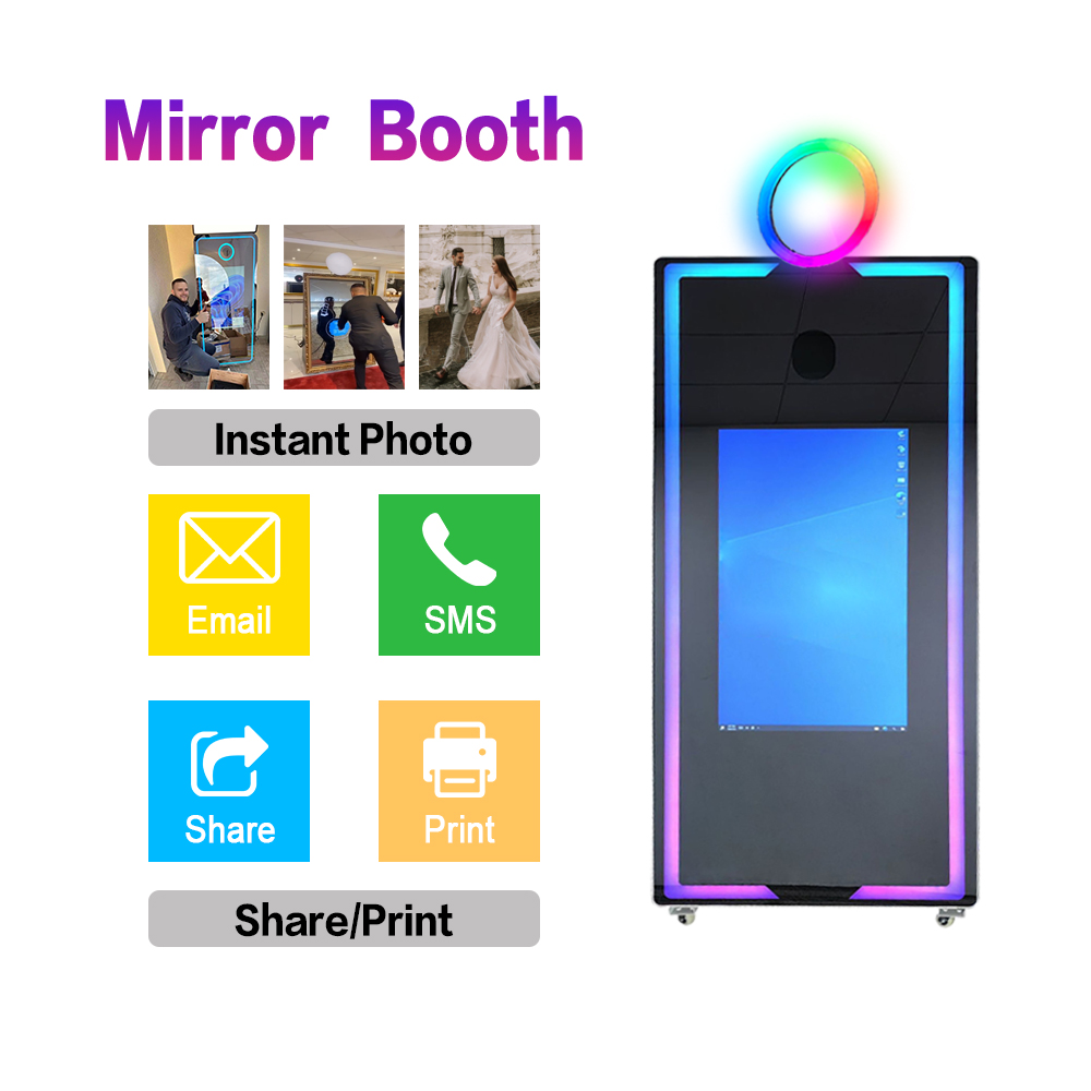 New Arrival Mirror Photobooth  - огляд і ціна Photo Booth Machine