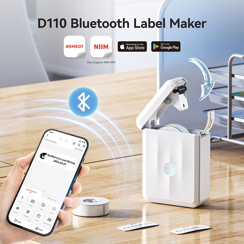 Niimbot D110 Wireless Mini Por - огляд і ціна Ticket Redemption Machine