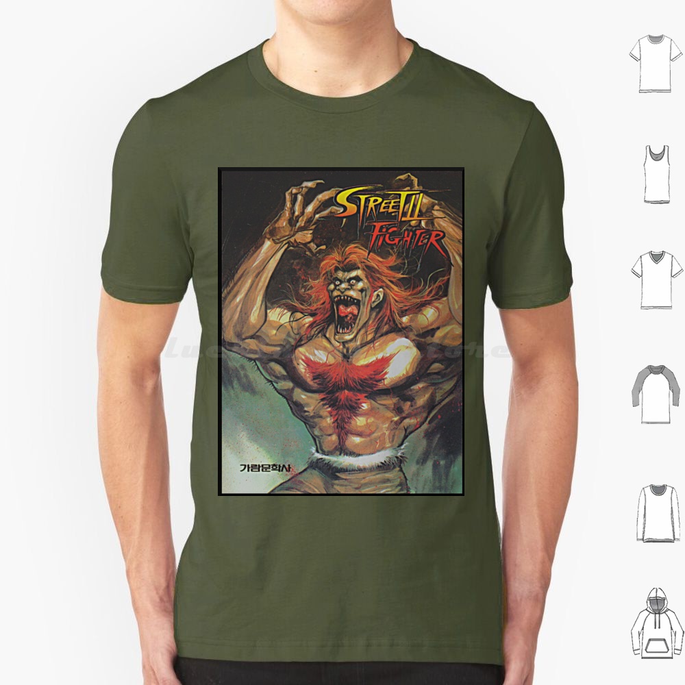 Blanka-Korean 2 Manga T Shirt  - огляд і ціна Arcade No