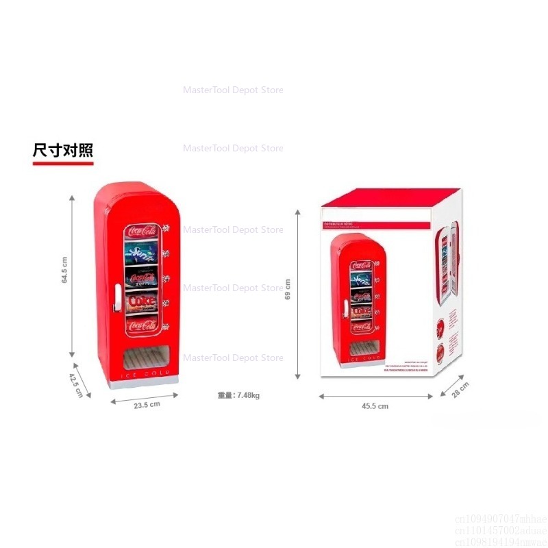 Mini vending machine 10 cans p - огляд і ціна Coin Pusher Machine