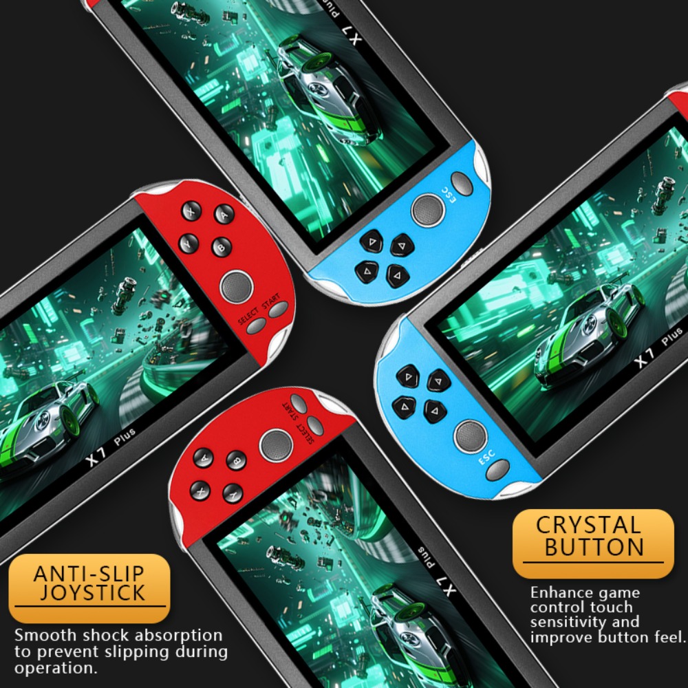X7 Plus Handheld Game Console  - огляд і ціна Arcade Vibes
