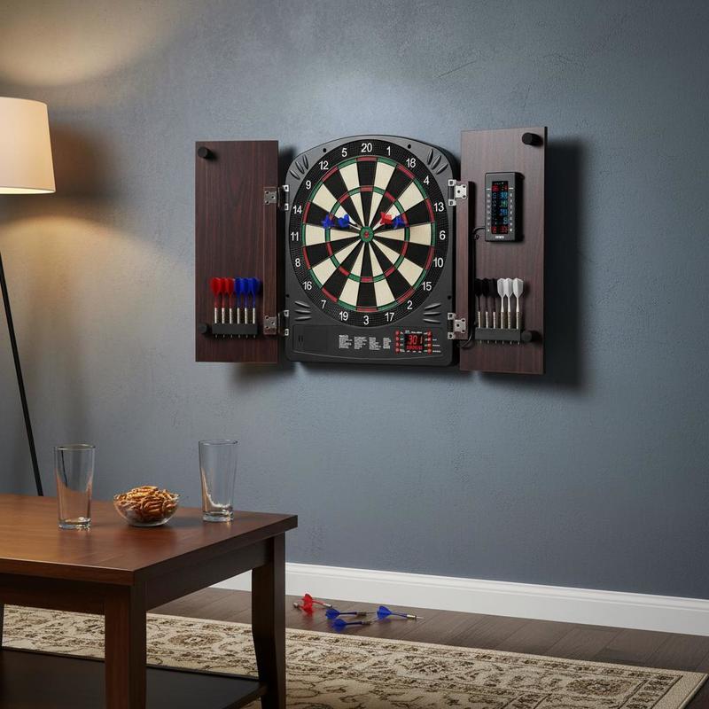 Dartboard and cabinet set Home - огляд і ціна Electronic Dartboard Cabinet
