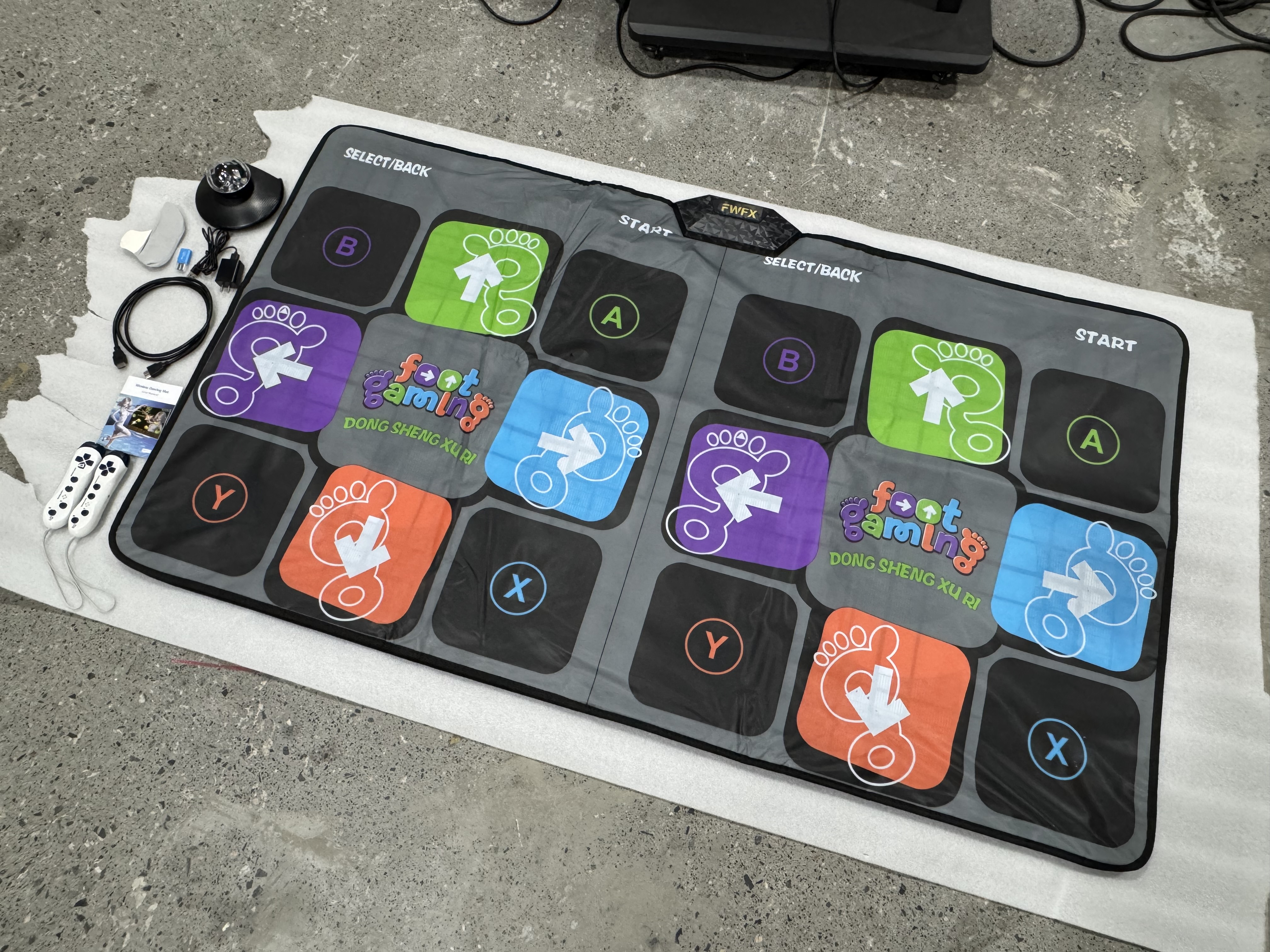Wireless HDMI Dual Dance Mat f - огляд і ціна Dance Pad Machine