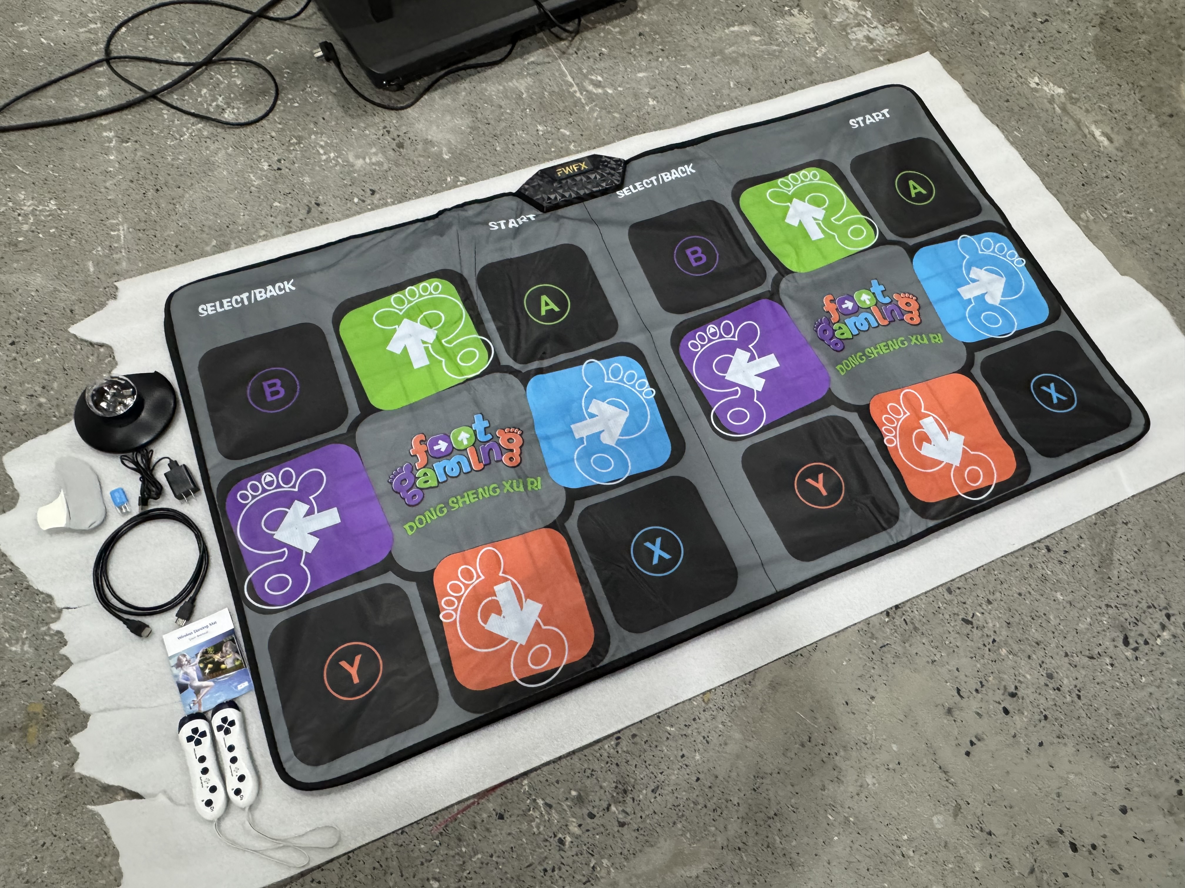 Wireless HDMI Dual Dance Mat f - огляд і ціна Dance Pad Machine
