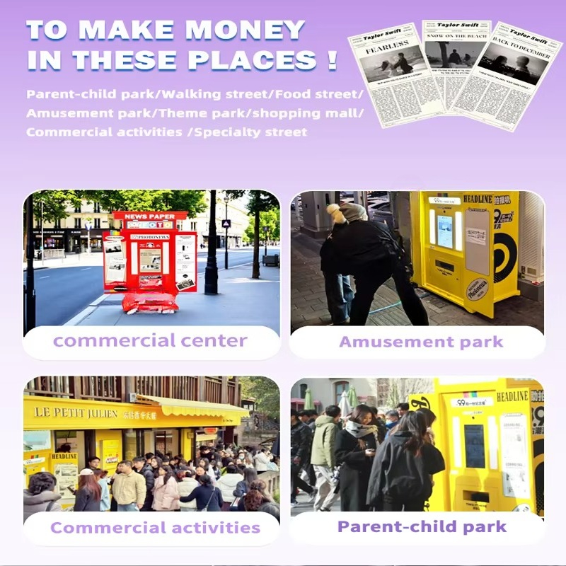 Business Photo Booth Instant P - огляд і ціна Photo Booth Machine
