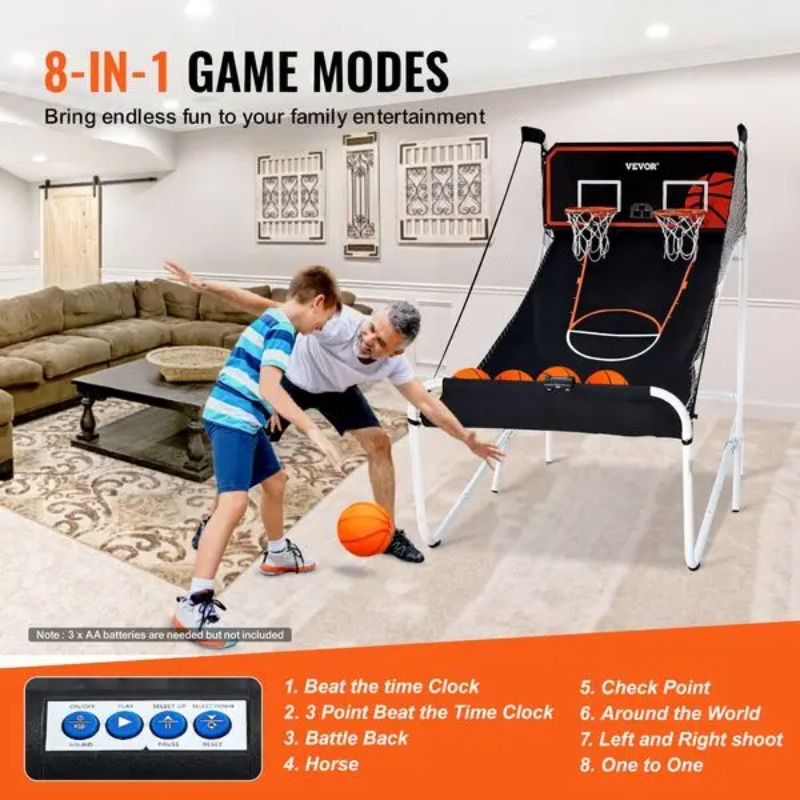 【Hot Item】Foldable Basketball  - огляд і ціна Arcade Games & Vending Co