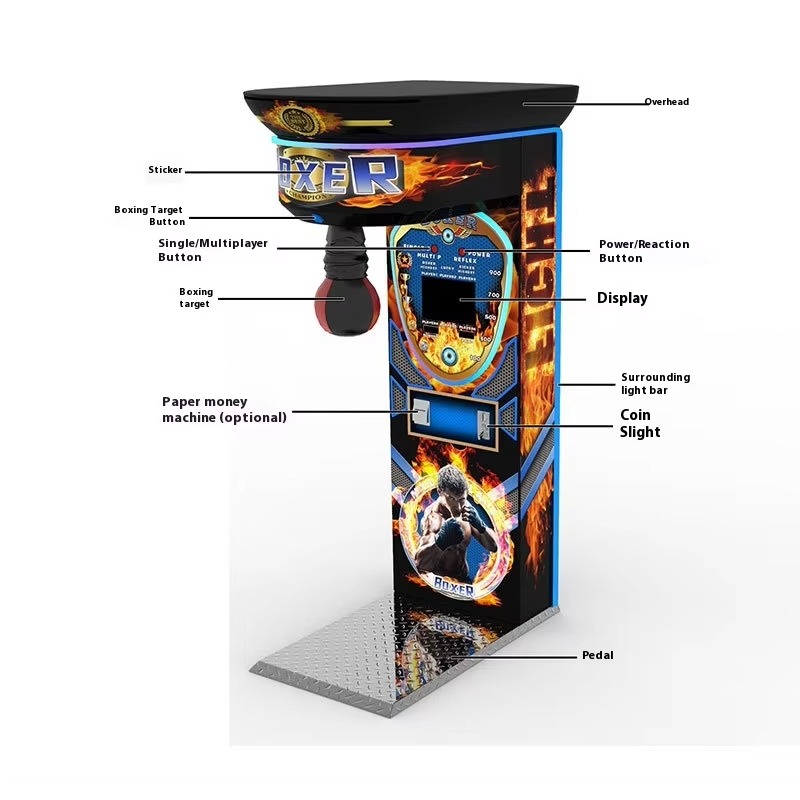 Black King Boxing Arcade Machi - огляд і ціна Arcade Games & Vending Co
