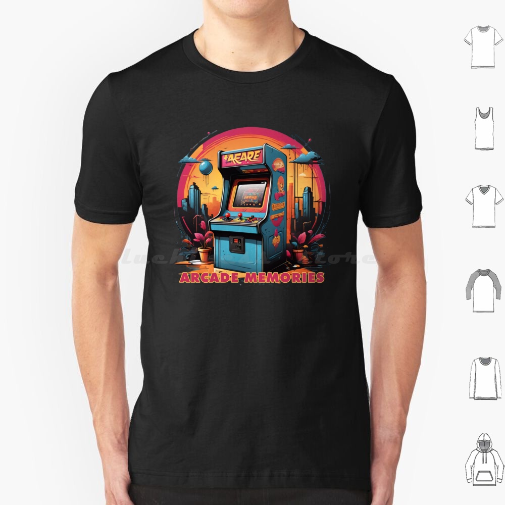 Arcade Memories-Arcade T Shirt - огляд і ціна Arcade No