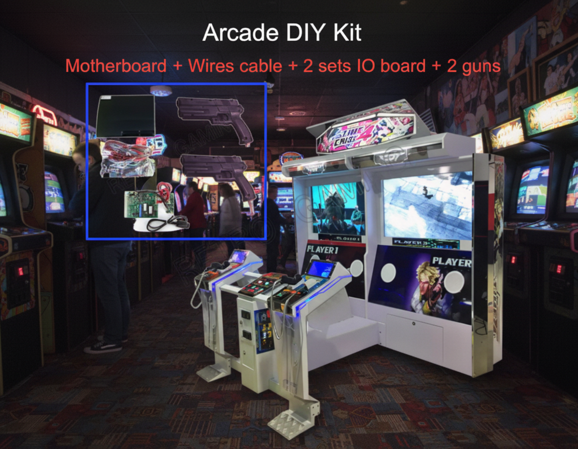 Batocera Game System With Dual - огляд і ціна Gun Shooting Arcade
