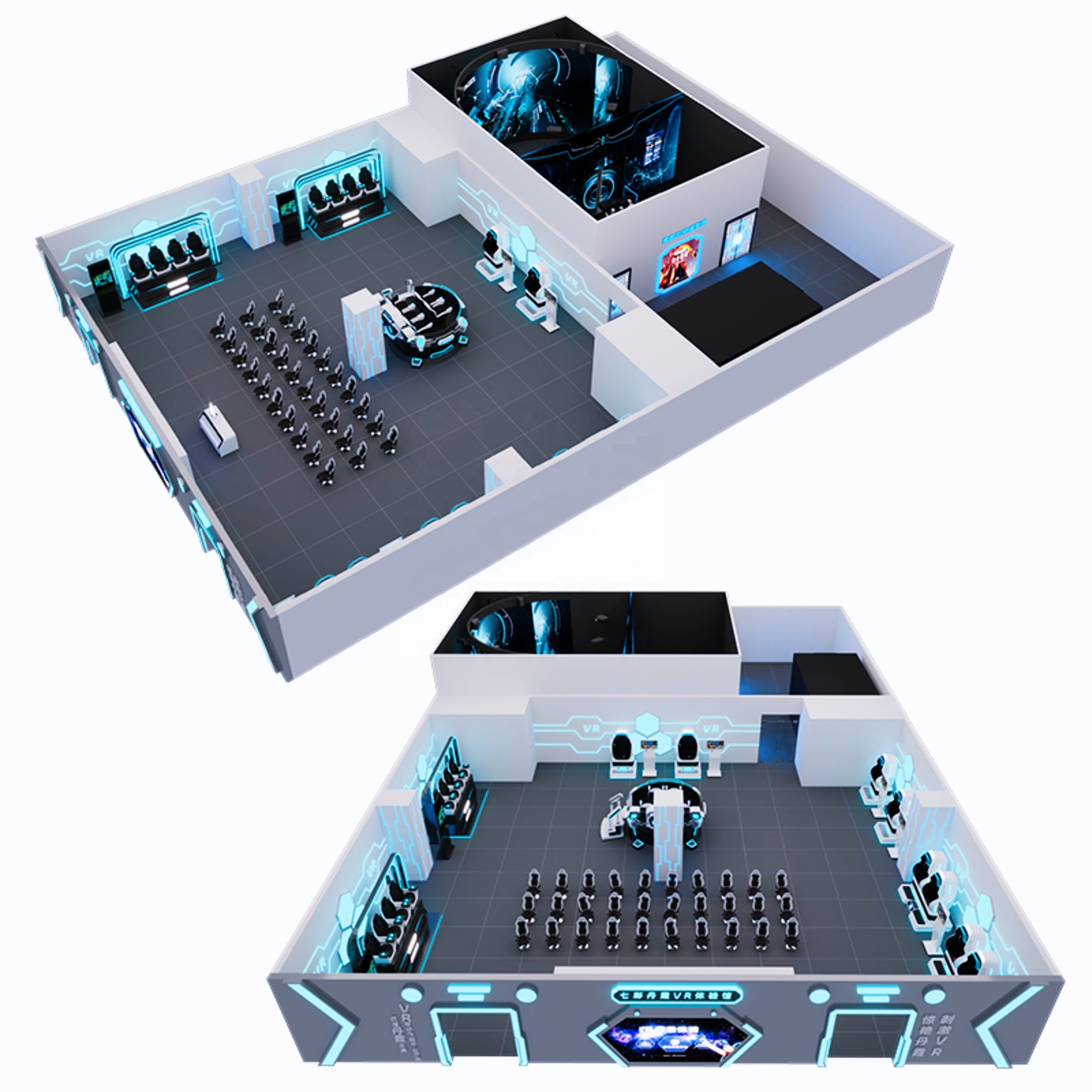 Virtual Reality Amusement Park - огляд і ціна Arcade Games & Vending Co