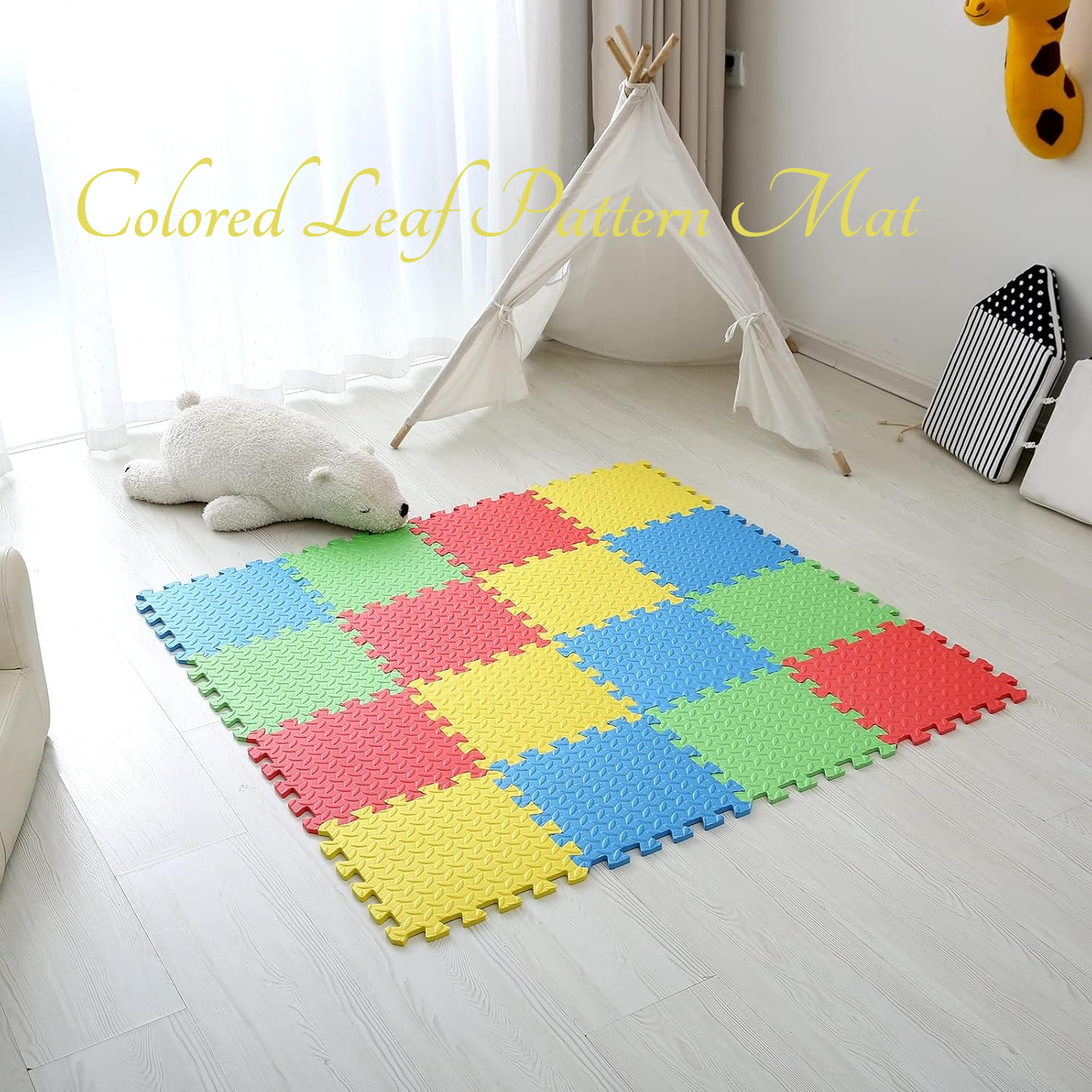 12Pcs Colored Leaf Pattern Yog - огляд і ціна Dance Pad Machine