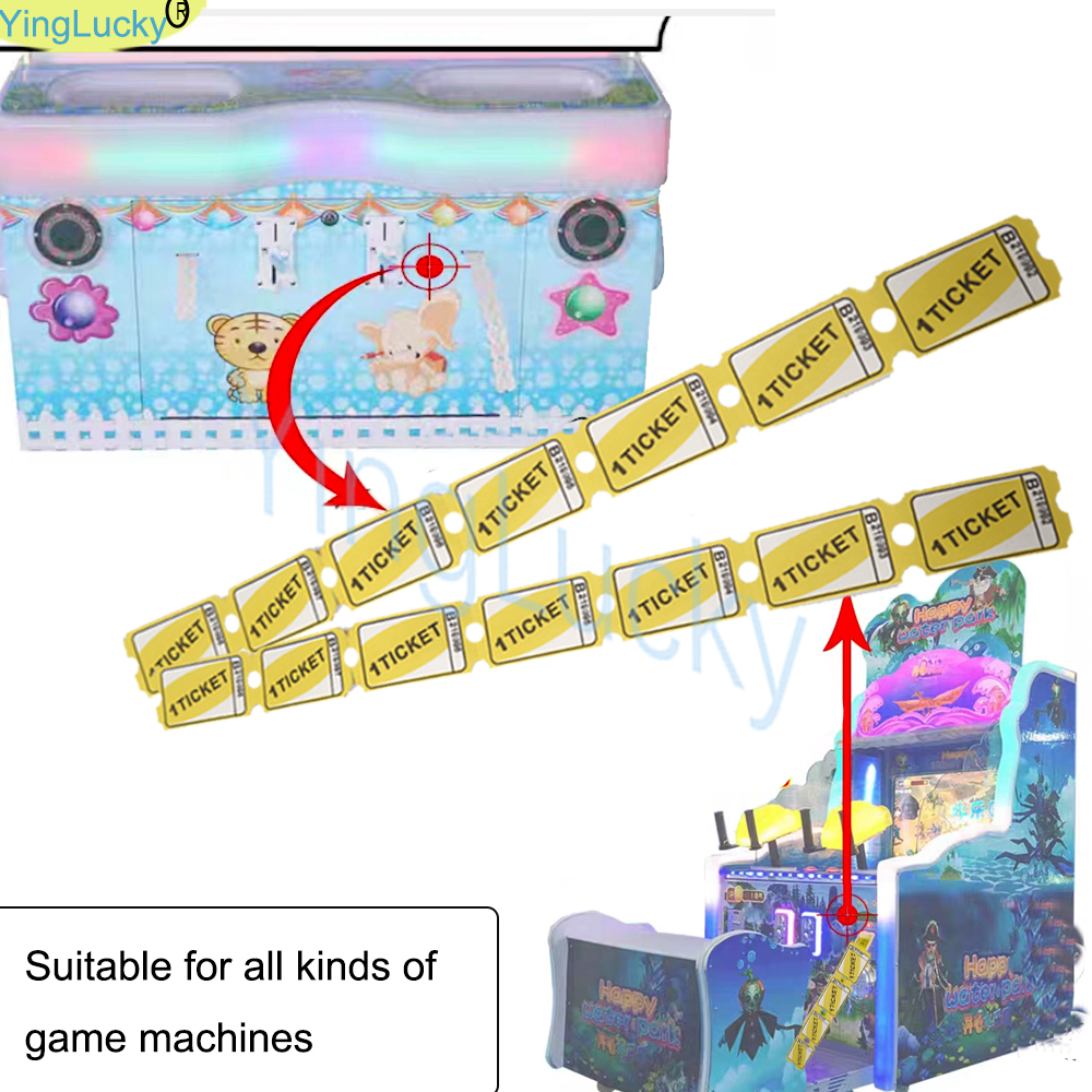 2000 Pcs/Lot Arcade Lottery Pa - огляд і ціна Ticket Redemption Machine